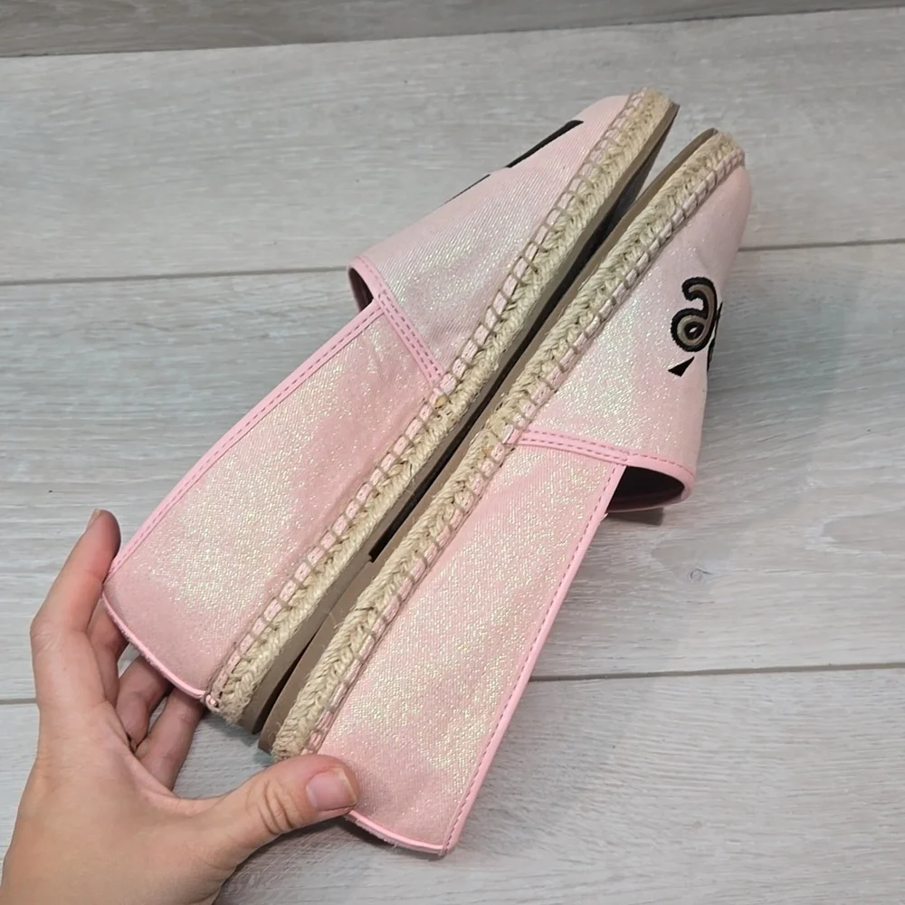 Circus by Sam Edelman Women Leni 8 Pink Espadrilles All Day Rose Flats Shoes 9M
